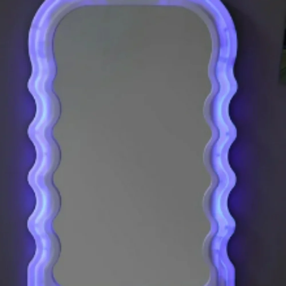A wavey led mirror